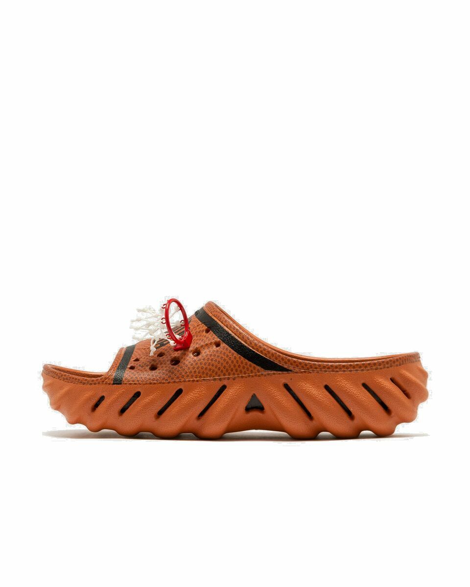 Photo: Crocs Echo Slide Orange - Mens - Sandals & Slides