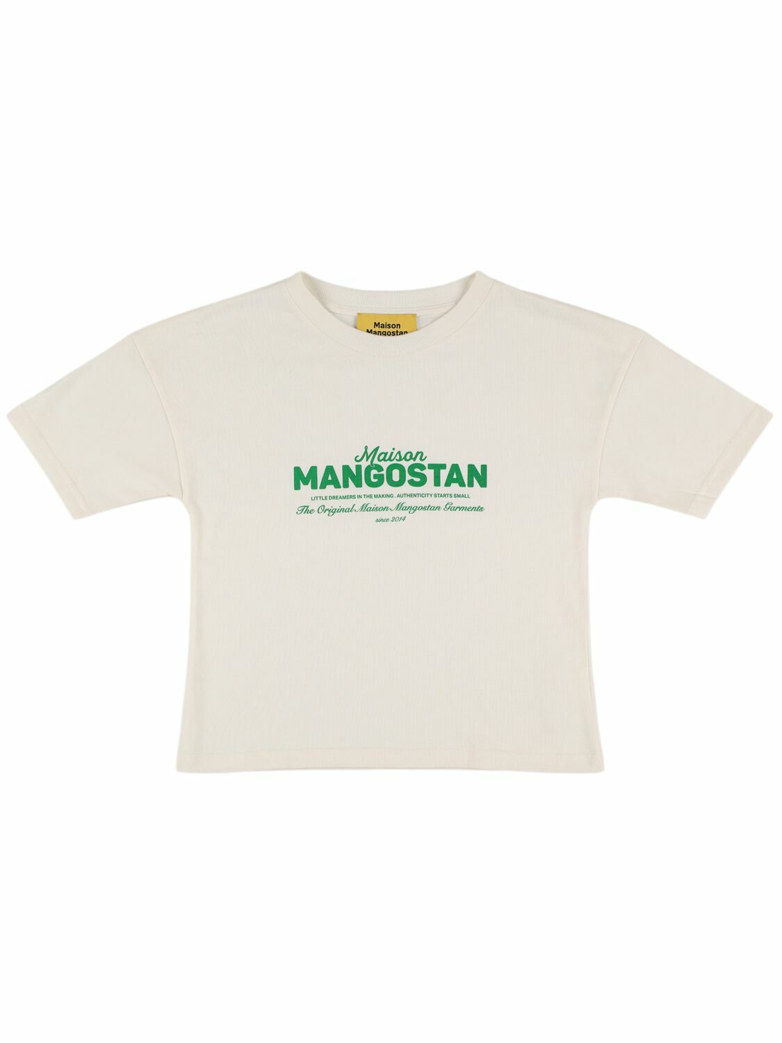 MAISON MANGOSTAN Printed Organic Cotton T-shirt