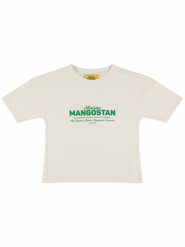 Photo: MAISON MANGOSTAN Printed Organic Cotton T-shirt