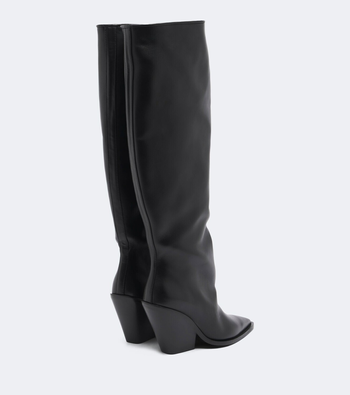 Souliers Martinez Nevada leather knee-high boots