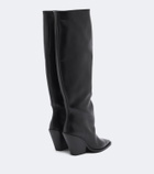 Souliers Martinez Nevada leather knee-high boots