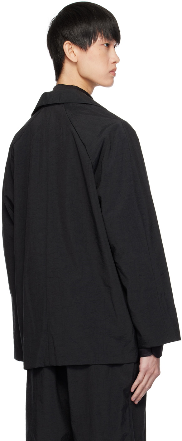 Factor's Black Notched Lapel Jacket