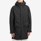 C.P. Company Men's C.P. Shell-R Hooded Parka Jacket in Black