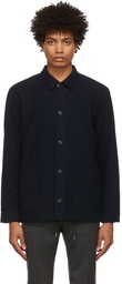 Sunspel Navy Twin Pocket Jacket