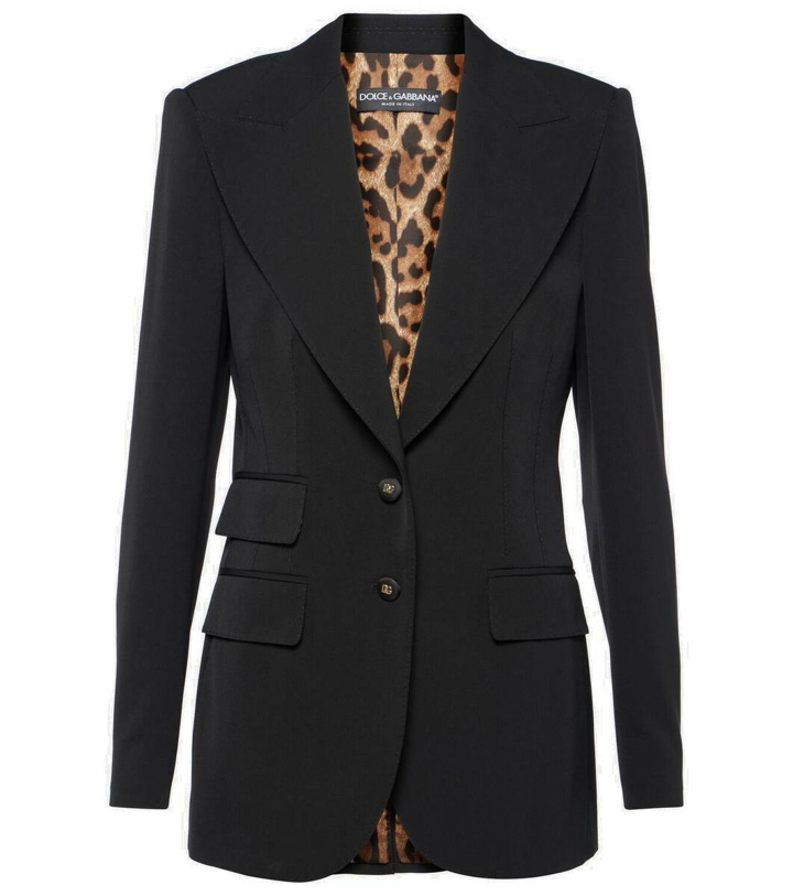 Photo: Dolce&Gabbana Wool-blend blazer