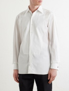 TOM FORD - Cotton-Piqué Shirt - White