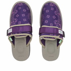 Suicoke Men's ZAVO-Cab in Purple