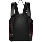 Loewe Red and Black Mackintosh Backpack