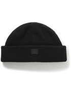 Acne Studios - Logo-Appliquéd Ribbed Wool Beanie