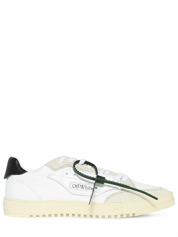 Photo: OFF-WHITE - 5.0 Suede Low Top Sneakers