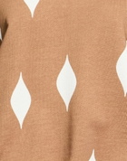 Shoe Womens Sweatshirt Camel