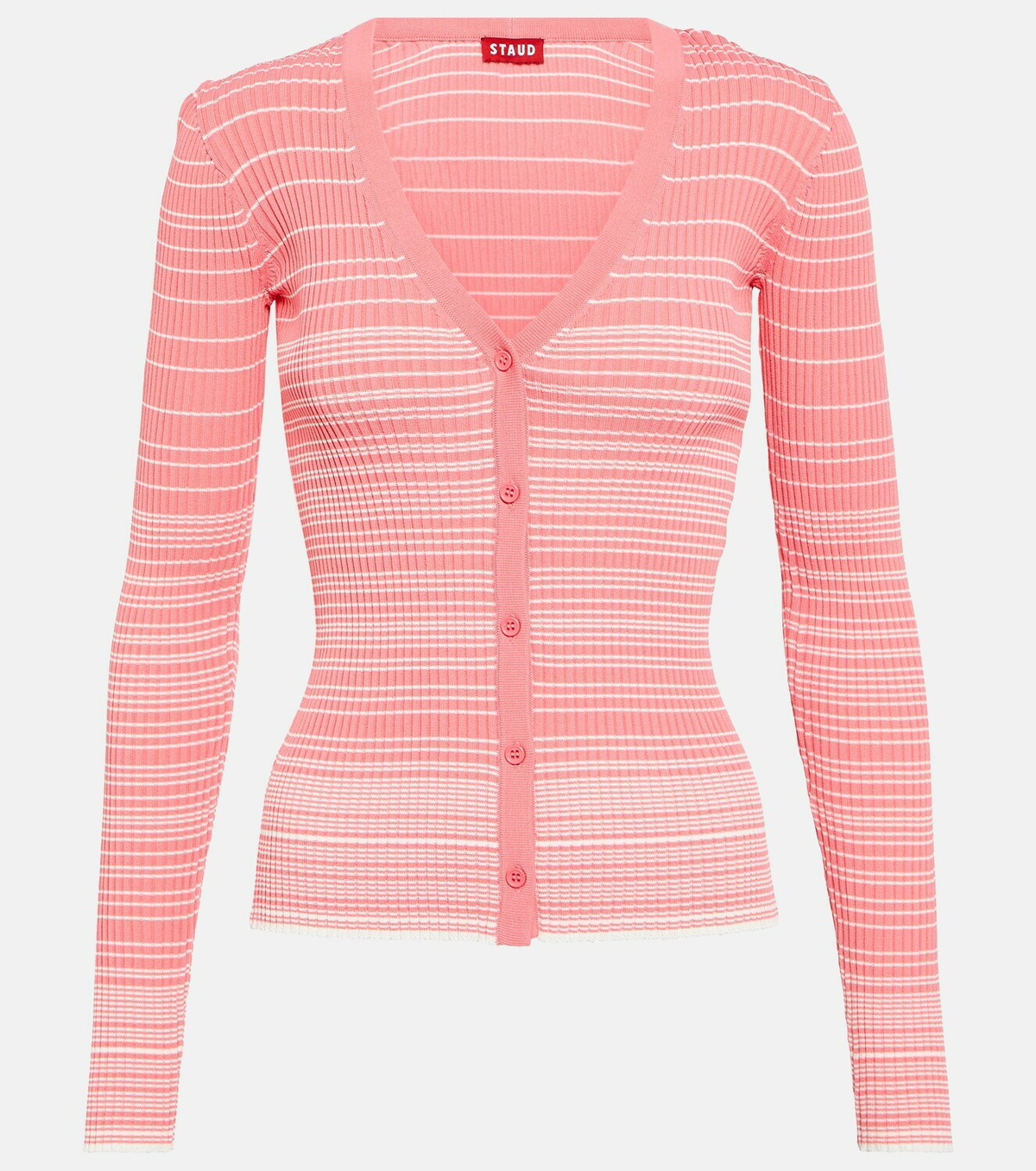 Staud Striped cardigan