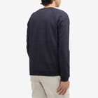 Folk Men's Rivet Crew Sweat in Navy