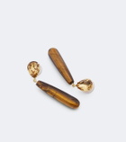 Jennifer Behr Caroline 18kt gold-plated earrings