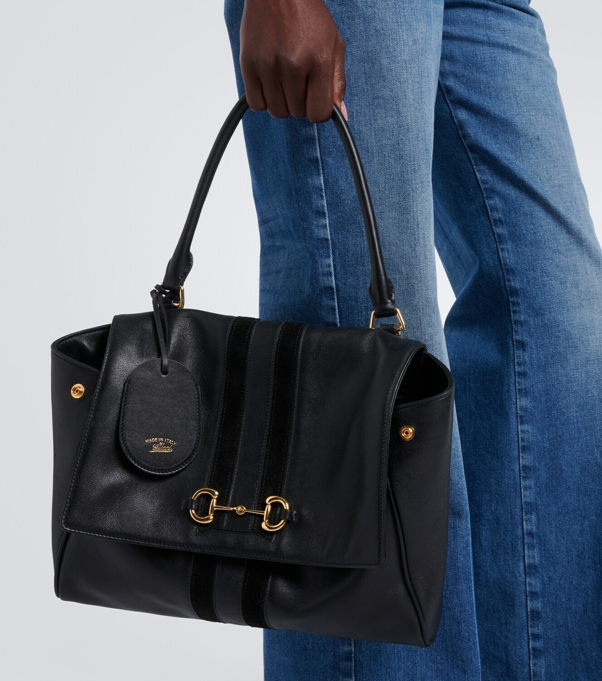 Gucci Paparazzo leather Medium shoulder bag