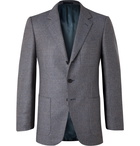 Kingsman - Conrad Slim-Fit Checked Wool Suit Jacket - Blue