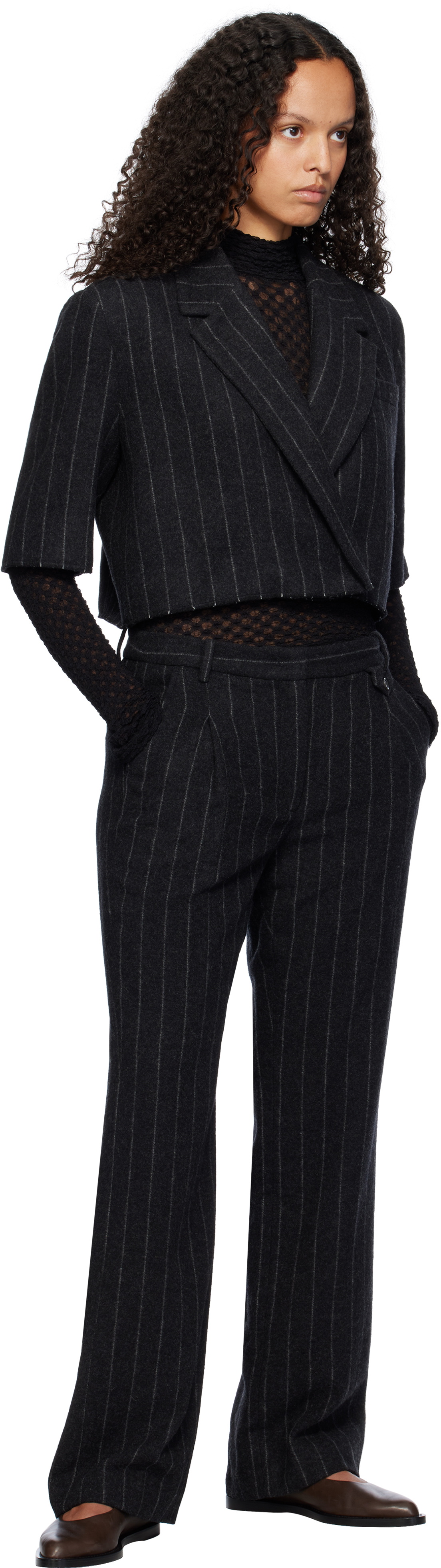 The Garment Black Richard Trousers