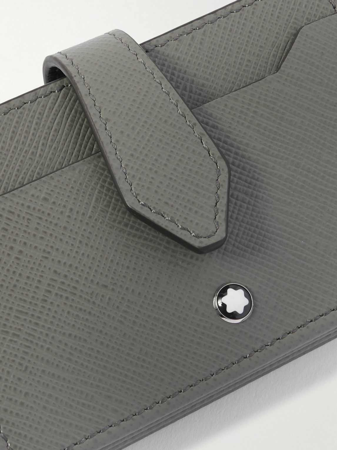 Montblanc - Sartorial Cross-Grain Leather Accordion Cardholder