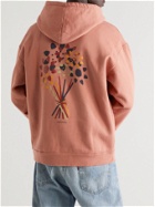 A Kind Of Guise - Tauguli Printed Organic Cotton-Jersey Hoodie - Pink