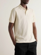 Drake's - Cotton-Piqué Polo Shirt - Neutrals