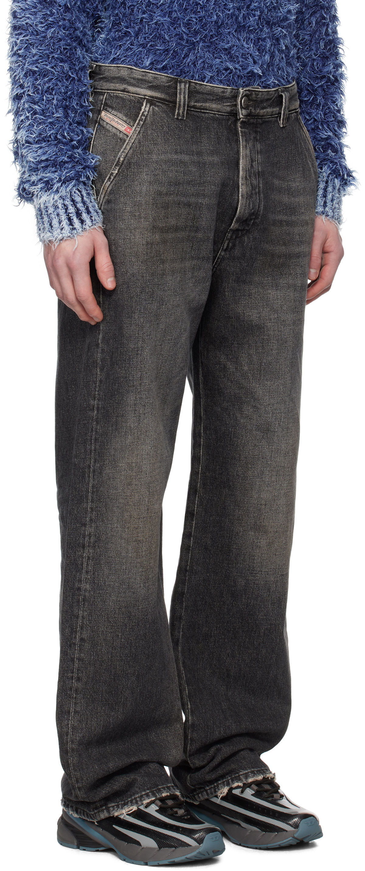 Diesel Black D-Phant Chino Jeans Diesel