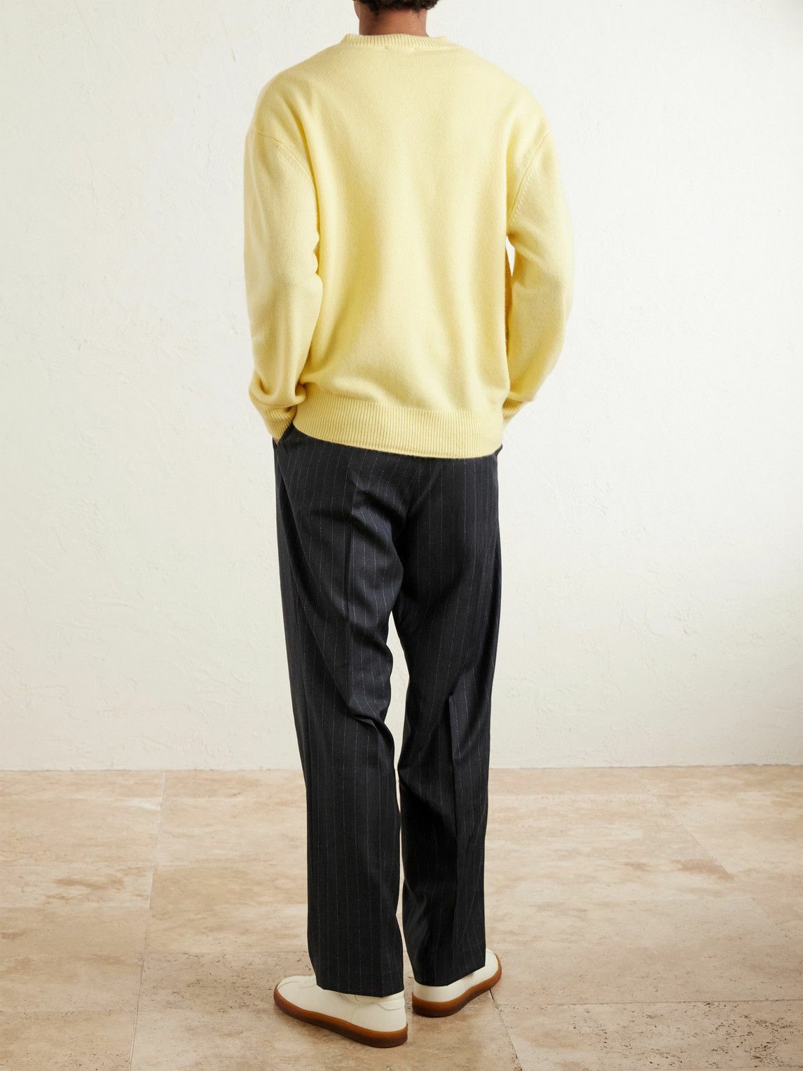 Officine Générale - Manu Cashmere Sweater - Yellow