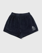 Sporty & Rich Crown Tennis Velour Short Blue Womens Casual Short