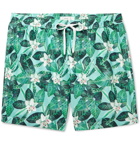 Onia - Charles Printed Swim Shorts - Green