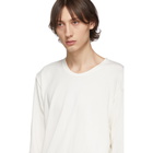 Homme Plisse Issey Miyake White Washi Three-Quarter Sleeve T-Shirt