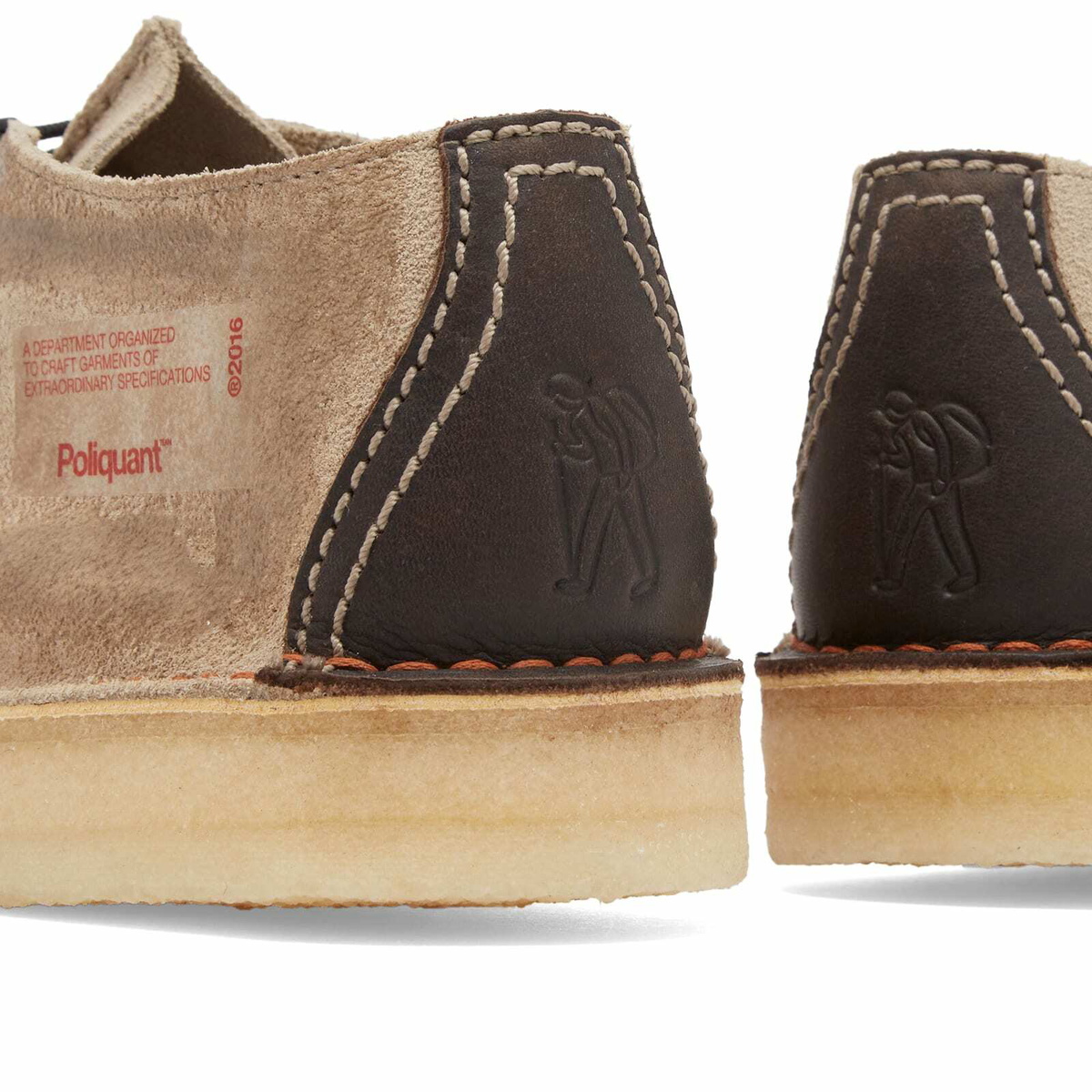 Poliquant Men's x Clarks Desert Trek Presented by END. in Sand