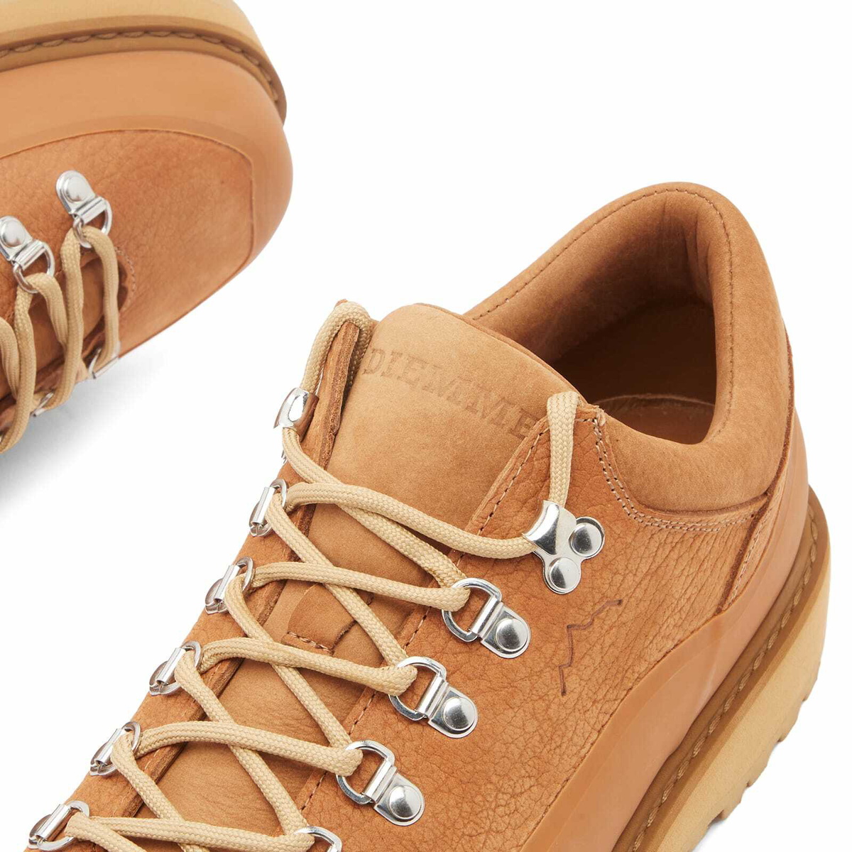 Diemme Men's Cornaro Gomma Hiking Shoe in Cognac Leather Diemme