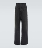 Balenciaga Mid-rise cotton wide-leg pants