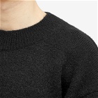 Jacquemus Men's Back Logo Knit Jumper in Black