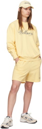 Sporty & Rich Yellow Carlyle Shorts