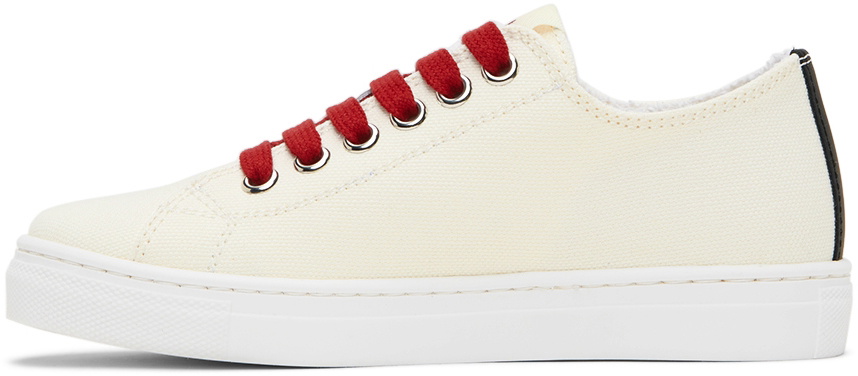 新品未使用　MARNI ホワイト/レッド スニーカー　32 20センチ Marni Kids Off-White Logo Sneakers Marni