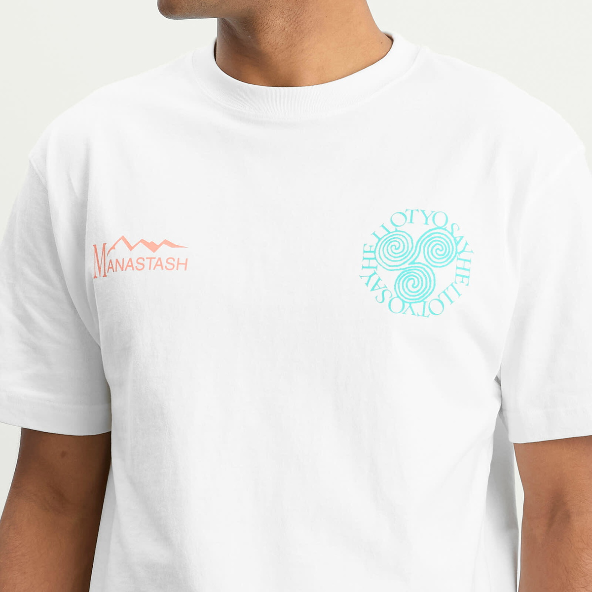 Manastash Men's Say Hello T-Shirt in White