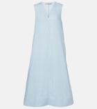 Asceno Nisha linen midi dress