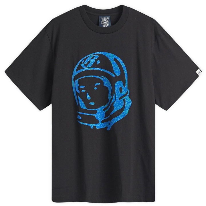 Photo: Billionaire Boys Club Men's Cracked Flock Print Astro T-Shirt in Black