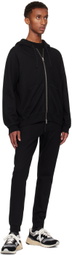 Reigning Champ Black Midweight Terry Standard Zip Hoodie