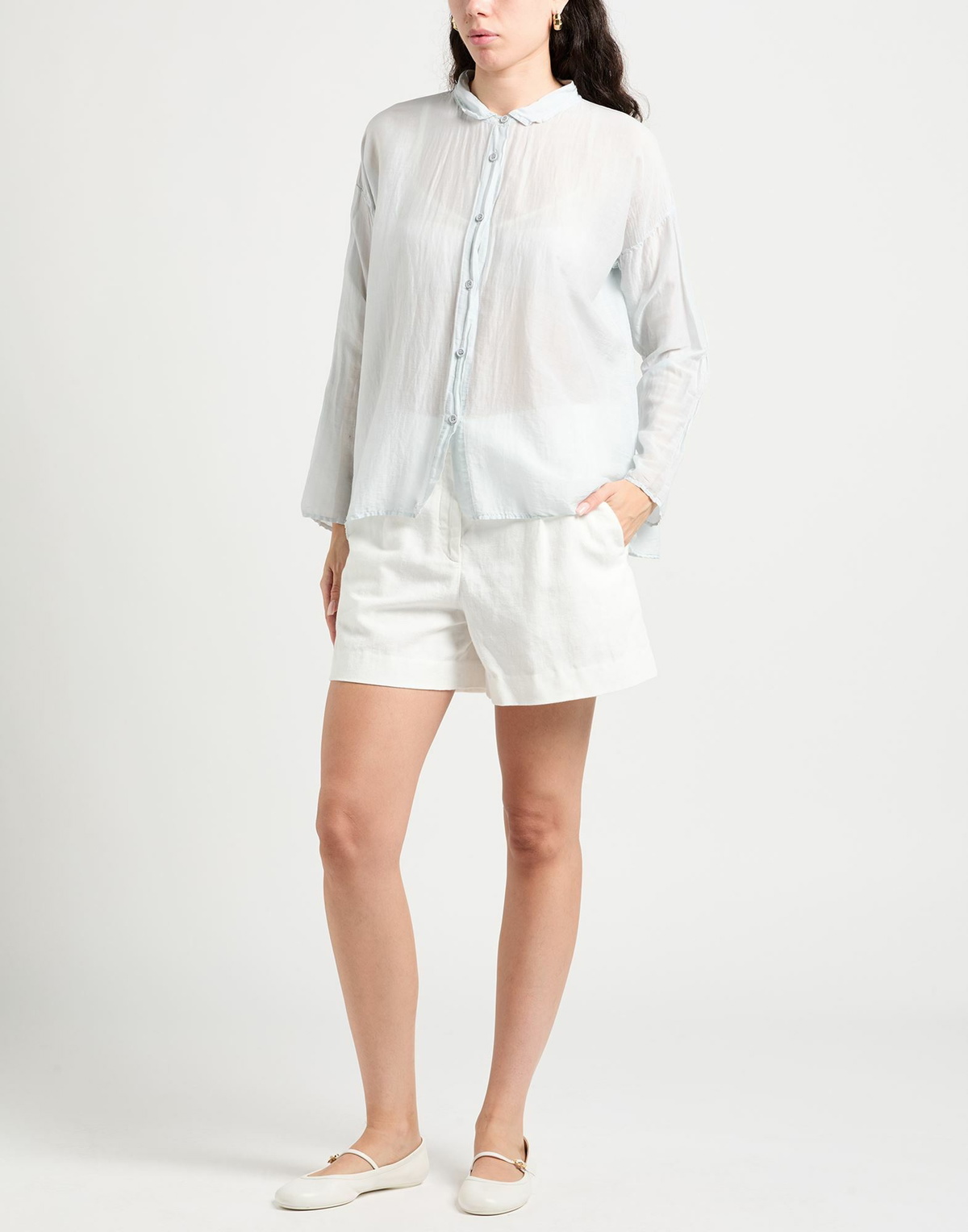 Crossley Womens Shirt Light in Grey