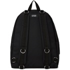 Raf Simons SSENSE Exclusive Black and Purple Eastpak Edition Quote Backpack