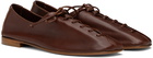 HEREU Brown Plegada Shiny Derbys