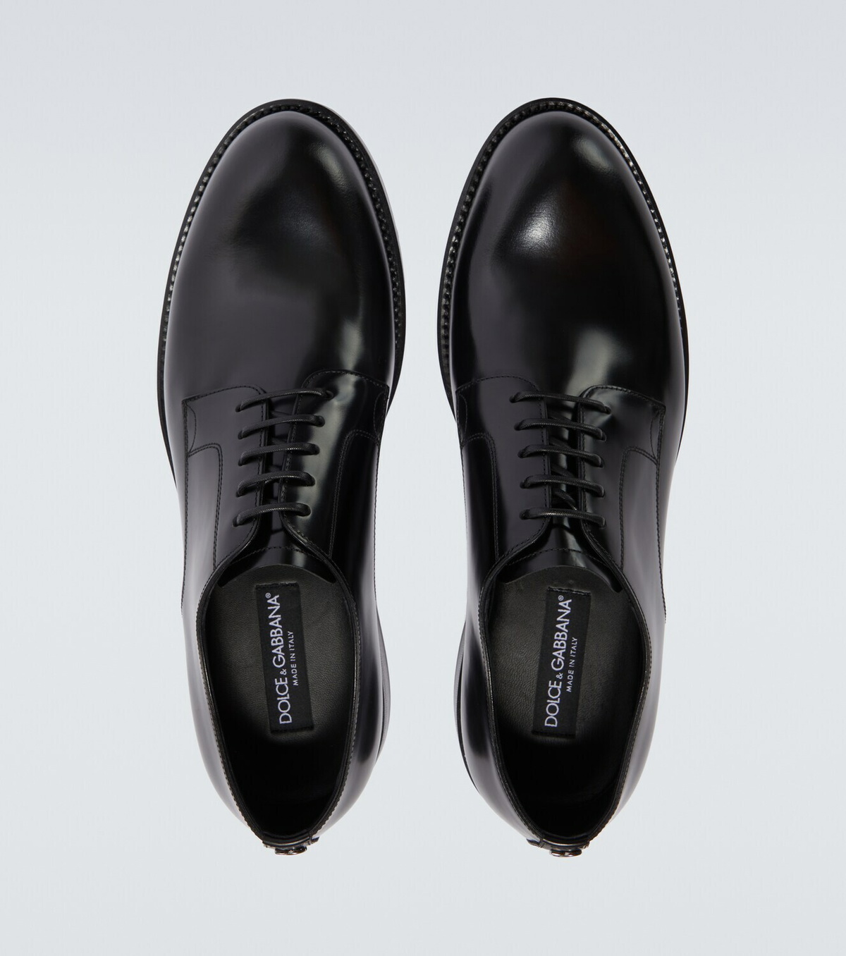Dolce&Gabbana DG Night leather Derby shoes