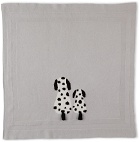 Stella McCartney Kids Dalmatian Intarsia Blanket