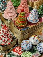 LES OTTOMANS Hand-painted Ceramic Christmas Tree