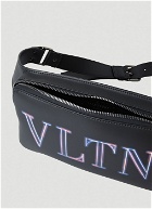 Garavani VLTN Print Belt Bag in Black