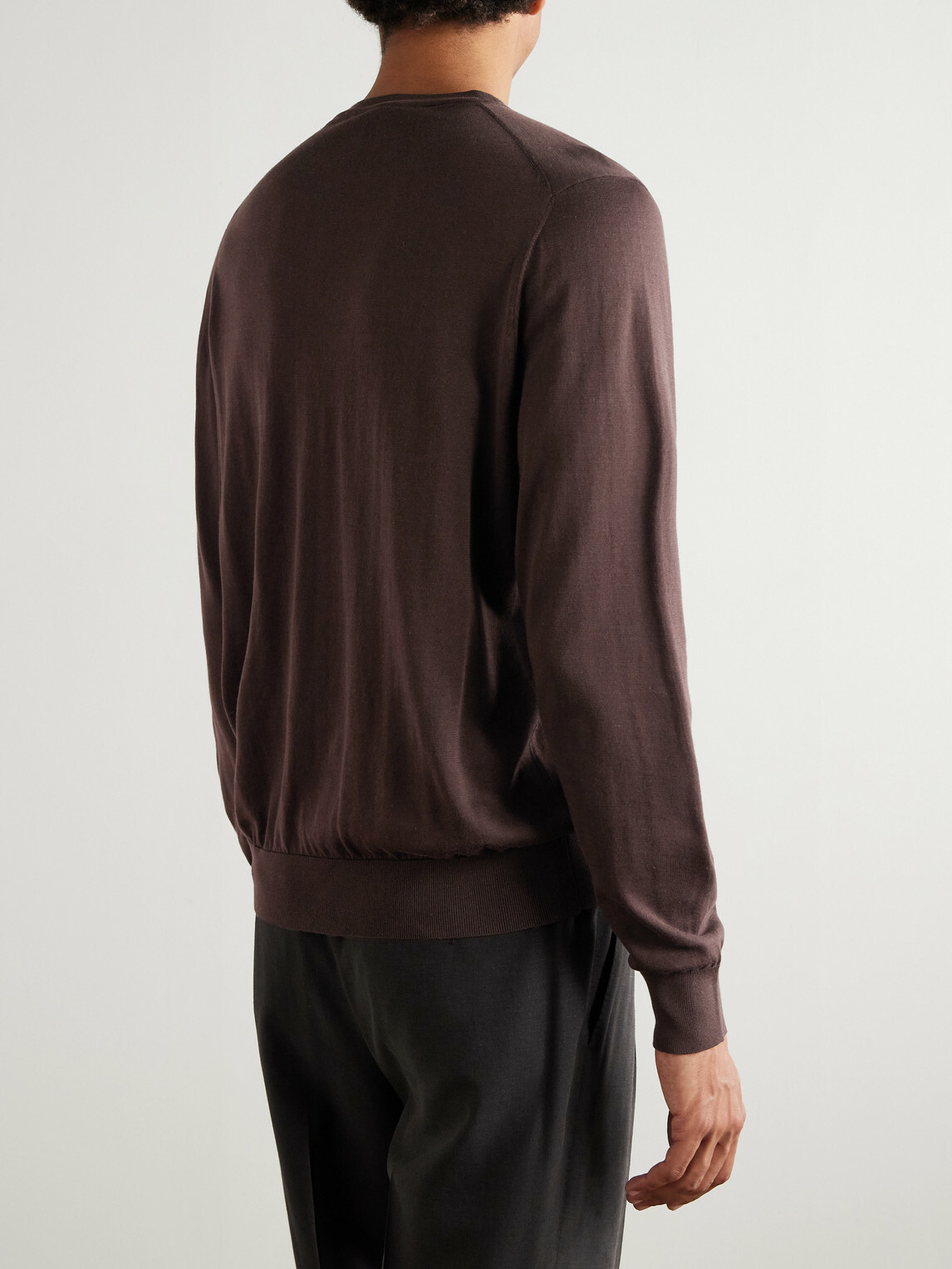 Loro Piana - Ice Wish™ Sea Island Cotton Sweater - Brown