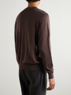 Loro Piana - Ice Wish™ Sea Island Cotton Sweater - Brown