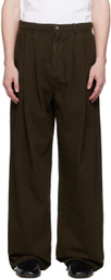 Mark Kenly Domino Tan Studio Brown Per Trousers