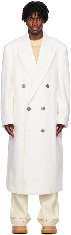 Photo: AMI Alexandre Mattiussi Off-White Oversized Coat